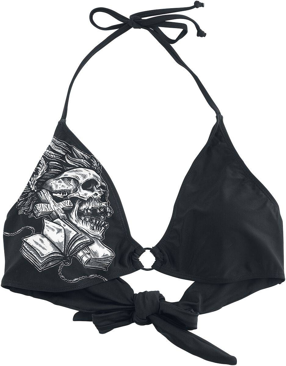 EMP Bikini-Oberteil schwarz von Rock Rebel by EMP