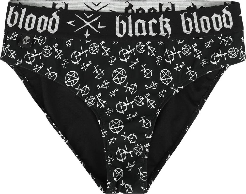 EMP Bikini-Unterteil schwarz von Gothicana by EMP