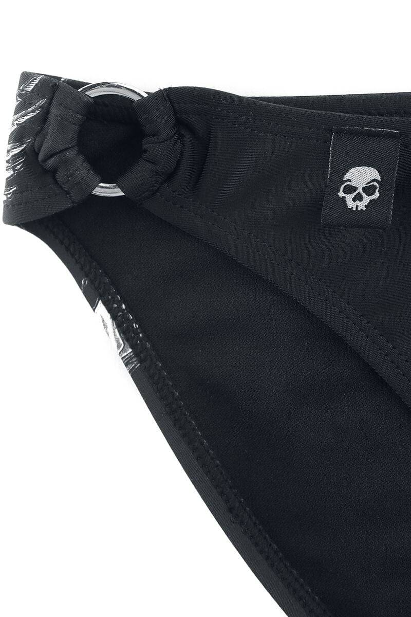 EMP Bikini-Unterteil Schwarz Von Rock Rebel By EMP