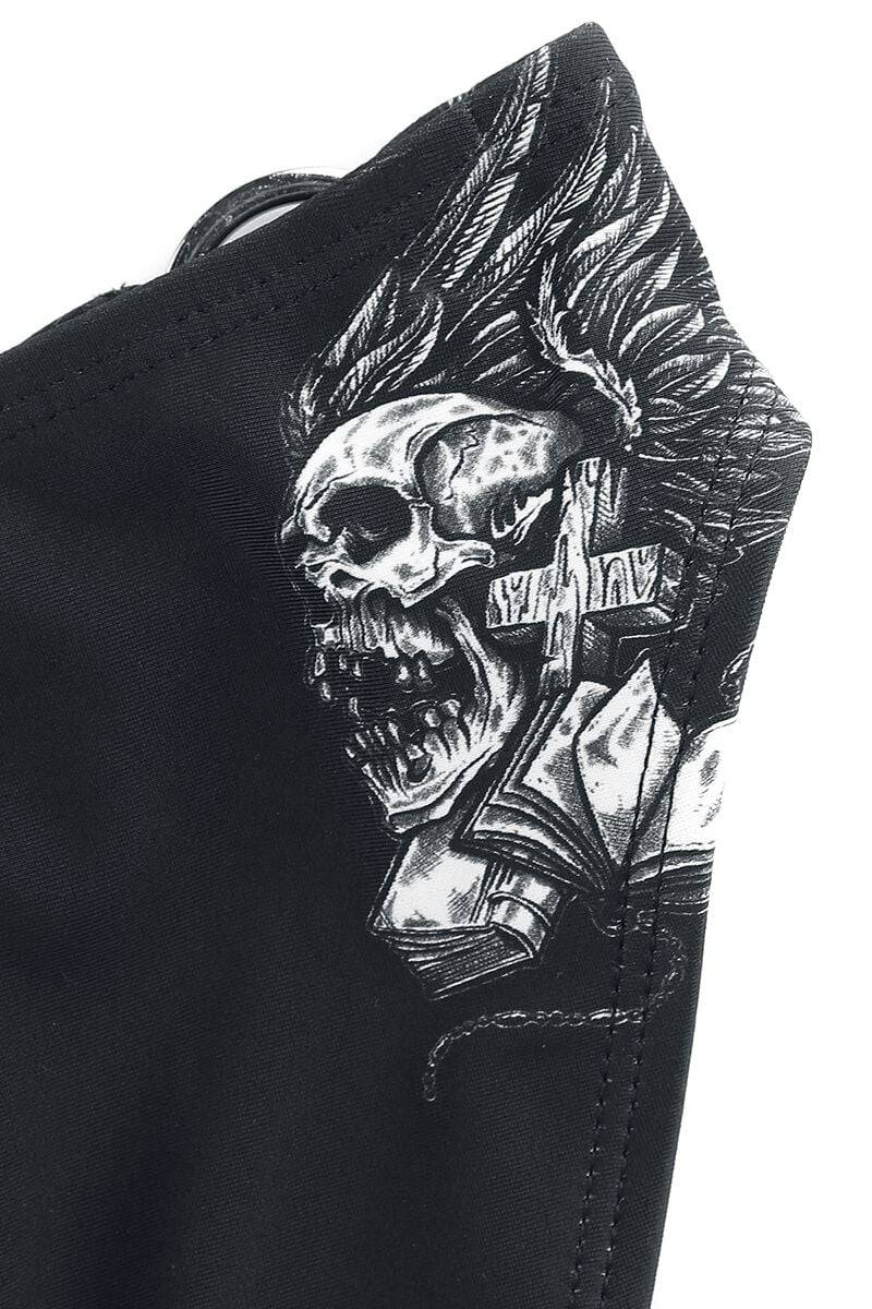 EMP Bikini-Unterteil Schwarz Von Rock Rebel By EMP