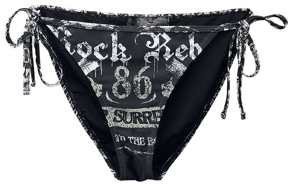 EMP Bikini-Unterteil schwarz von Rock Rebel by EMP