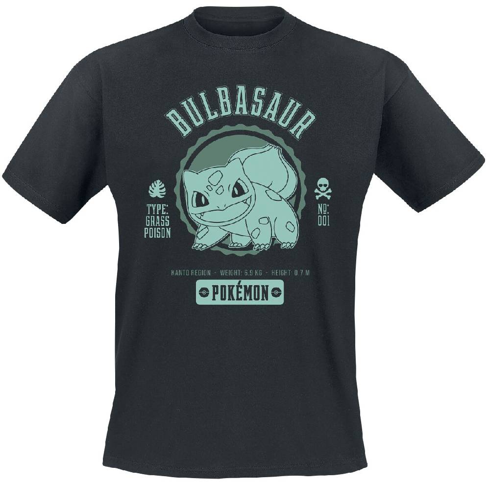 EMP "Bisasam" T-Shirt schwarz von Pokémon
