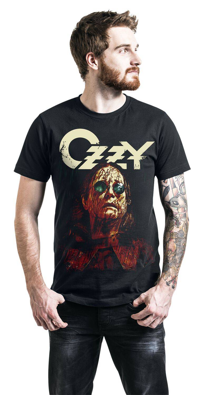EMP "Black Rain" T-Shirt Schwarz Von Ozzy Osbourne