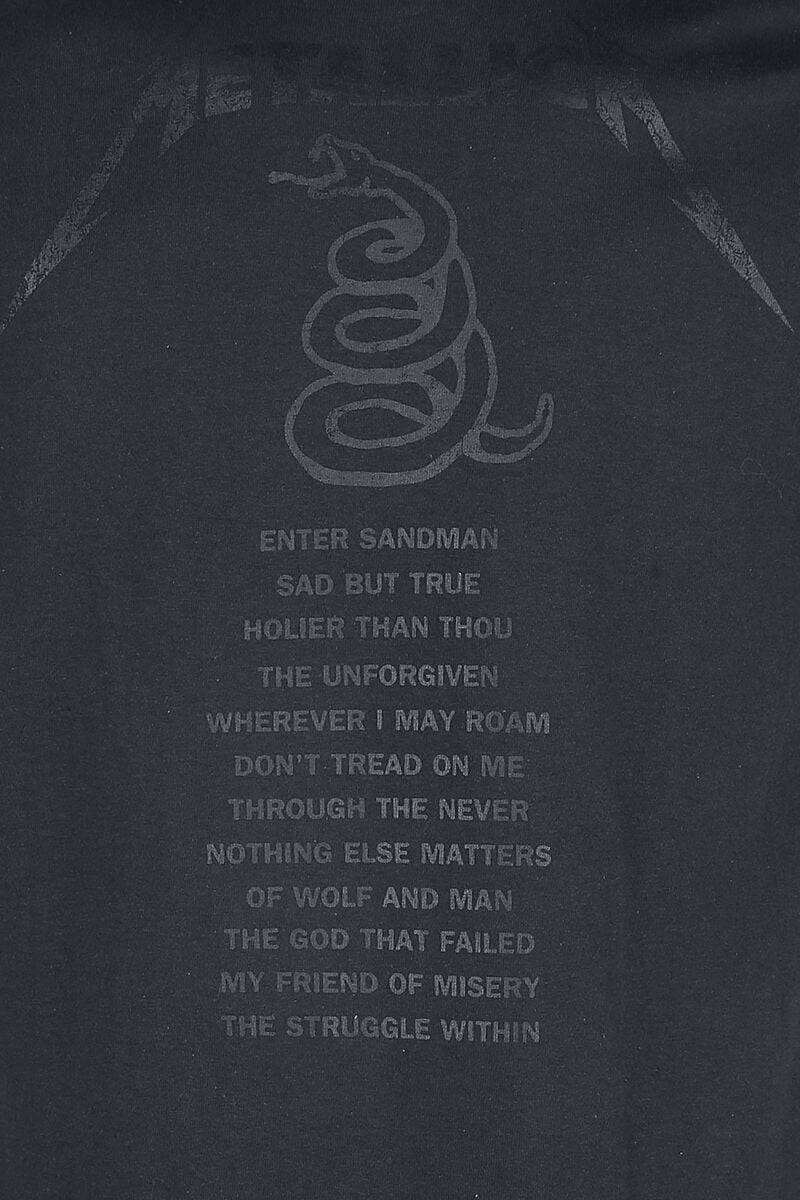 EMP "Black Snake" T-Shirt Schwarz Von Metallica