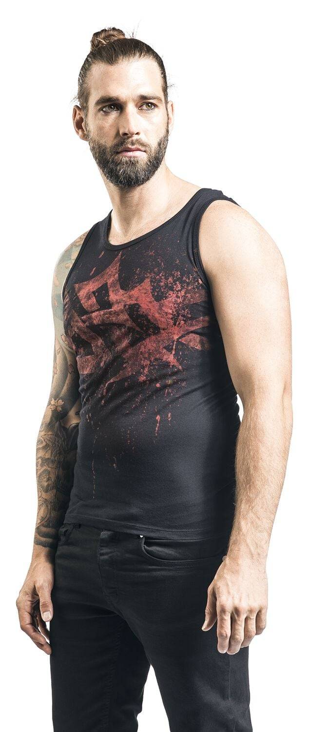 EMP "Blade Tattoo" Tank-Top Schwarz Von Outer Vision