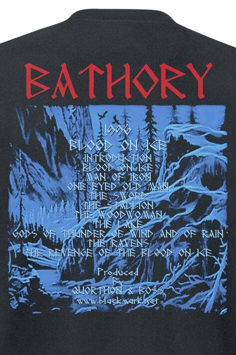 EMP "Blood On Ice" T-Shirt Schwarz Von Bathory