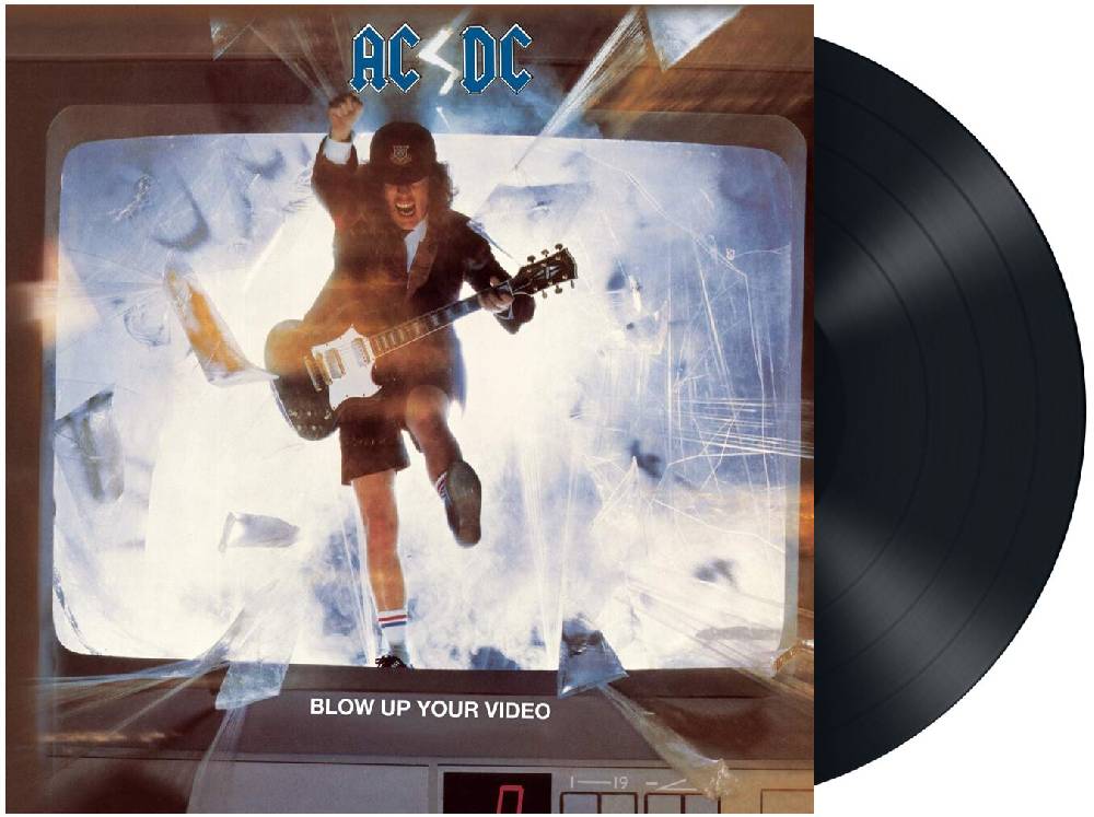 EMP "Blow Up Your Video" LP von AC/DC