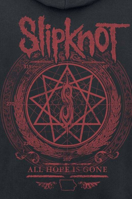 EMP "Blurry" Kapuzenpullover Schwarz Von Slipknot