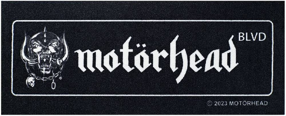 EMP "BLVD" Fußmatte schwarz von Motörhead