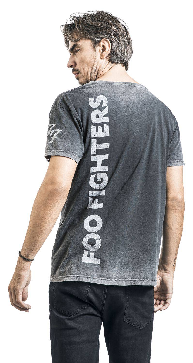 EMP "Bomb Vintage" T-Shirt Grau Von Foo Fighters