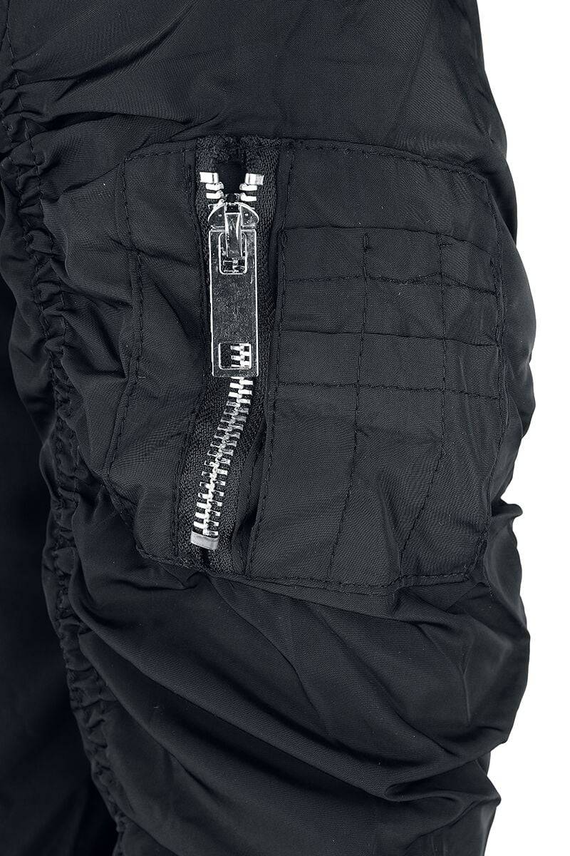 EMP Bomberjacke Schwarz Von Black Premium By EMP