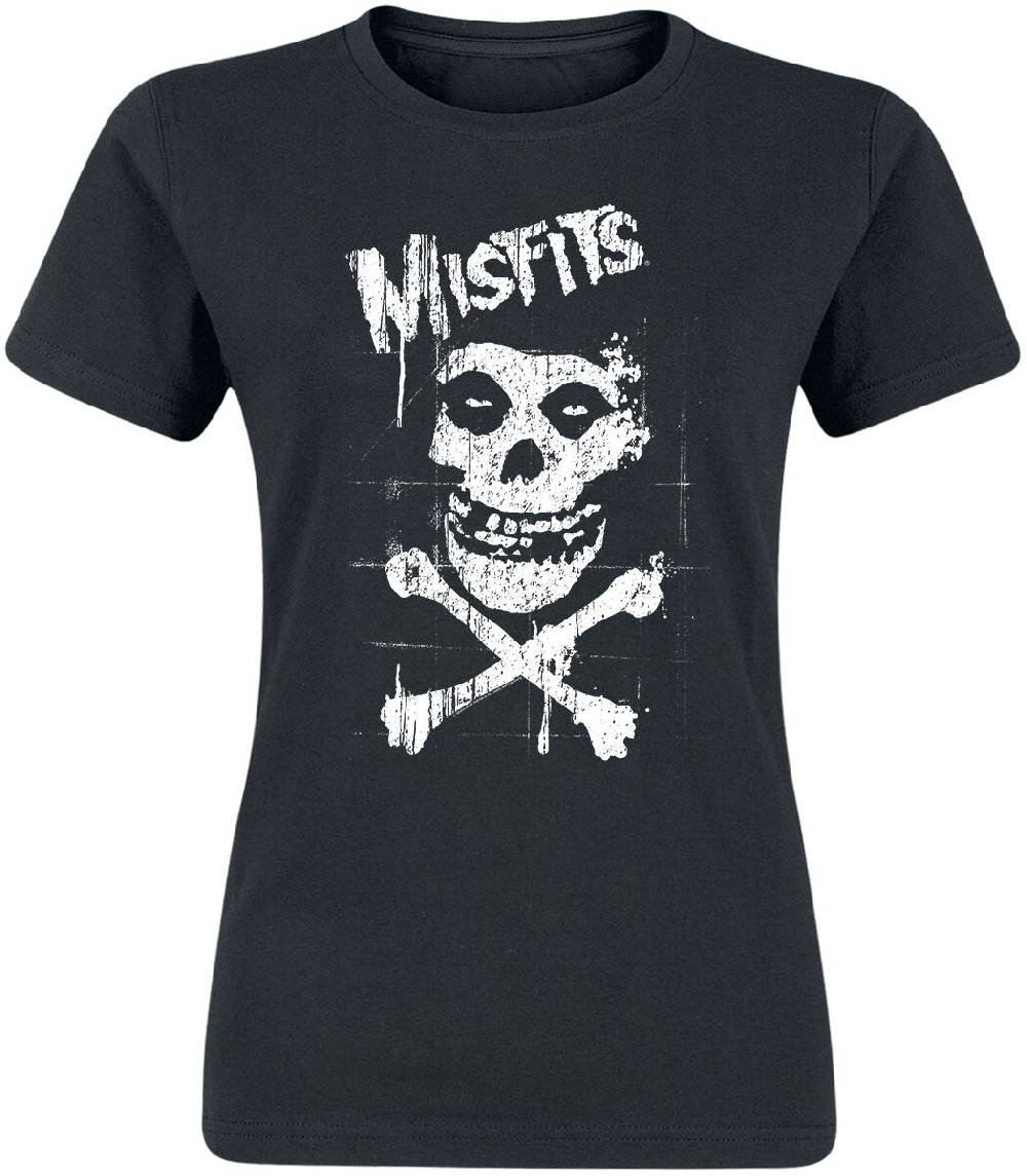 EMP "Bones" T-Shirt schwarz von Misfits