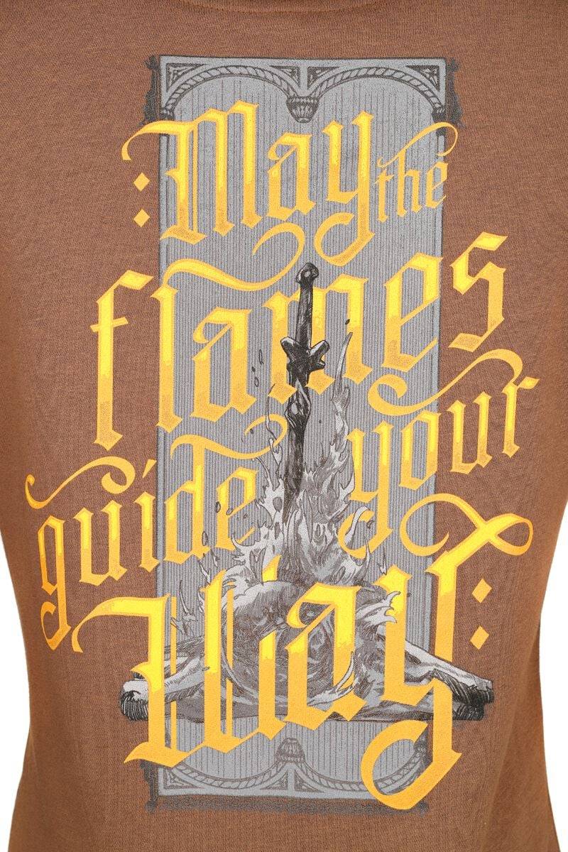 EMP "Bonfire Lit" Kapuzenjacke Braun Von Dark Souls