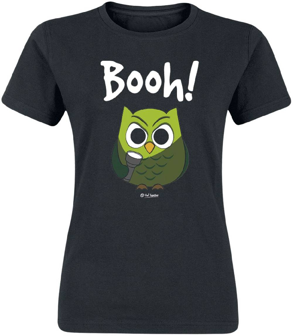 EMP "Booh!" T-Shirt schwarz von Tierisch