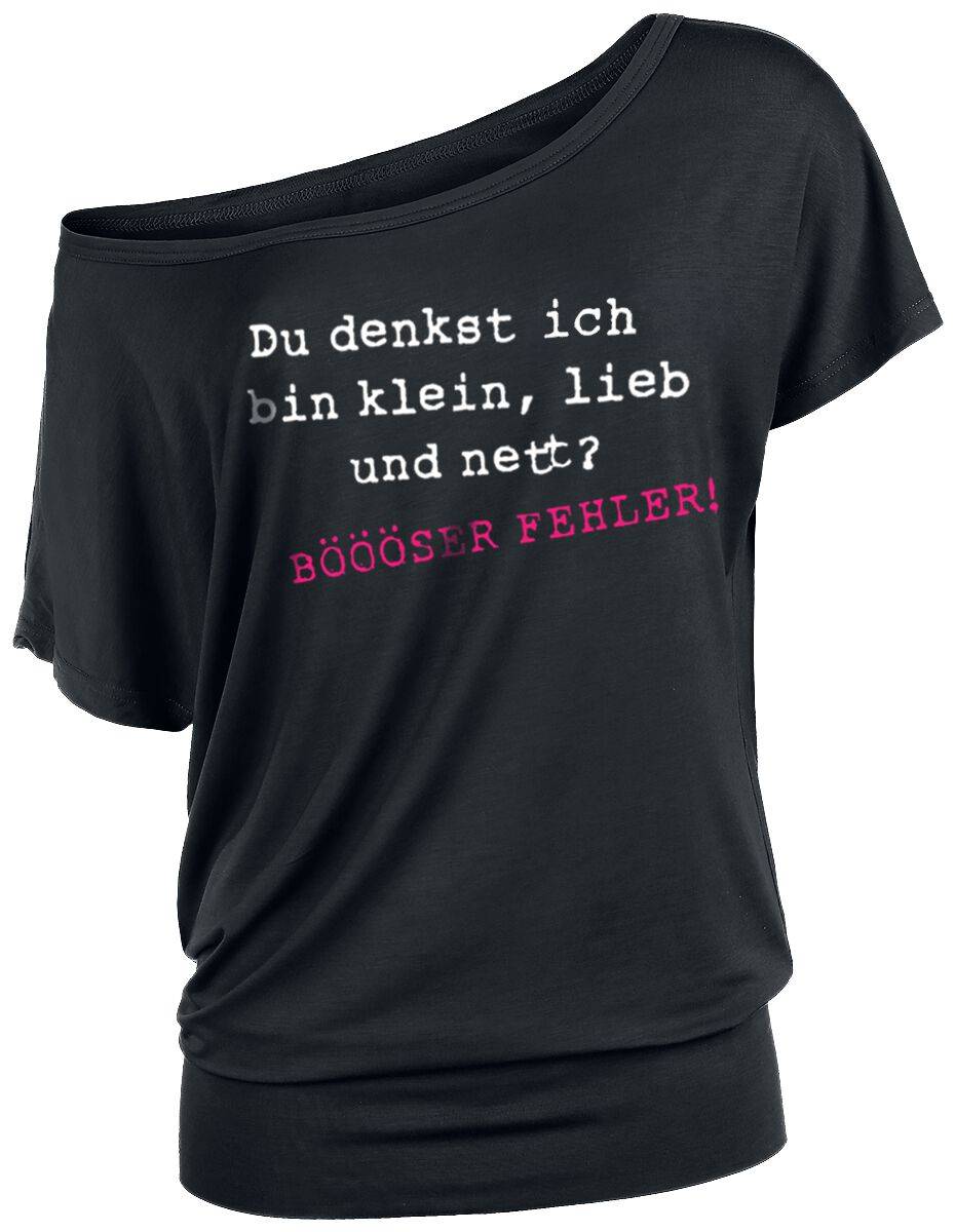 EMP "BÖÖÖSER FEHLER!" T-Shirt schwarz von Sprüche