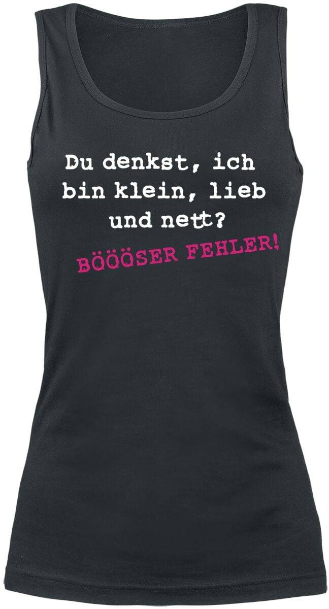EMP "BÖÖÖSER FEHLER!" Top schwarz von Sprüche