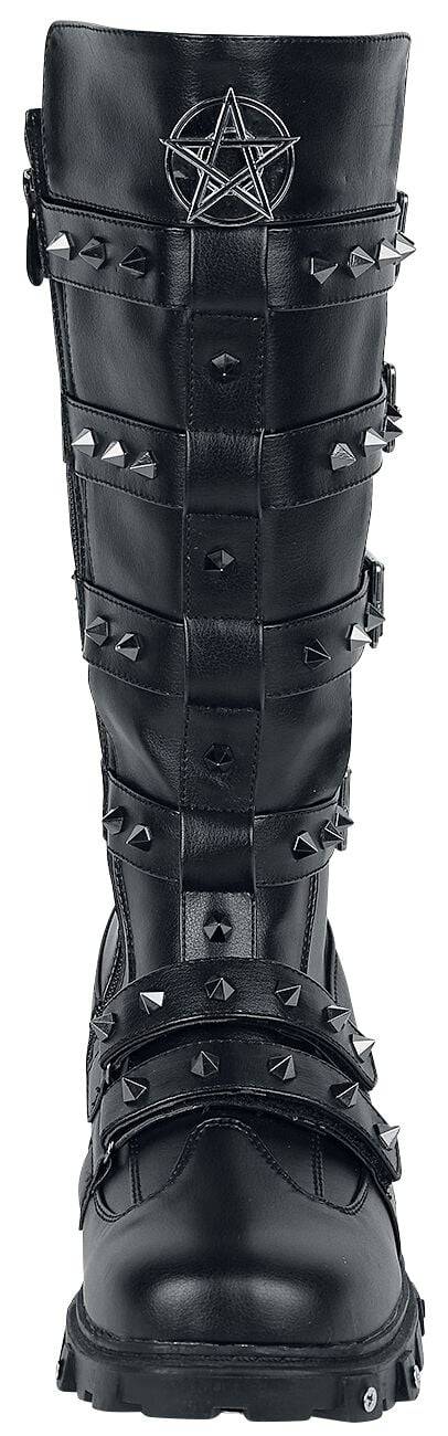EMP Boot Schwarz Von Gothicana By EMP