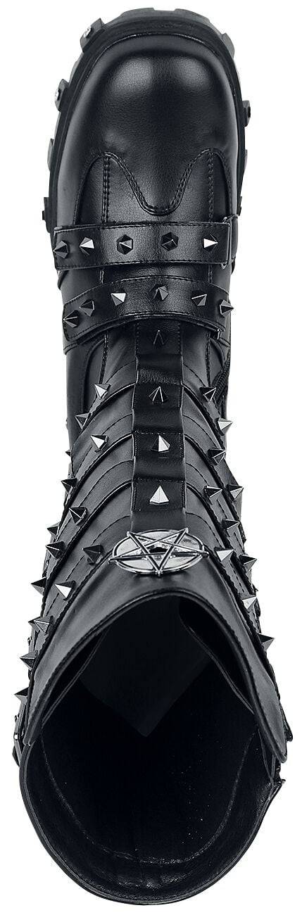 EMP Boot Schwarz Von Gothicana By EMP