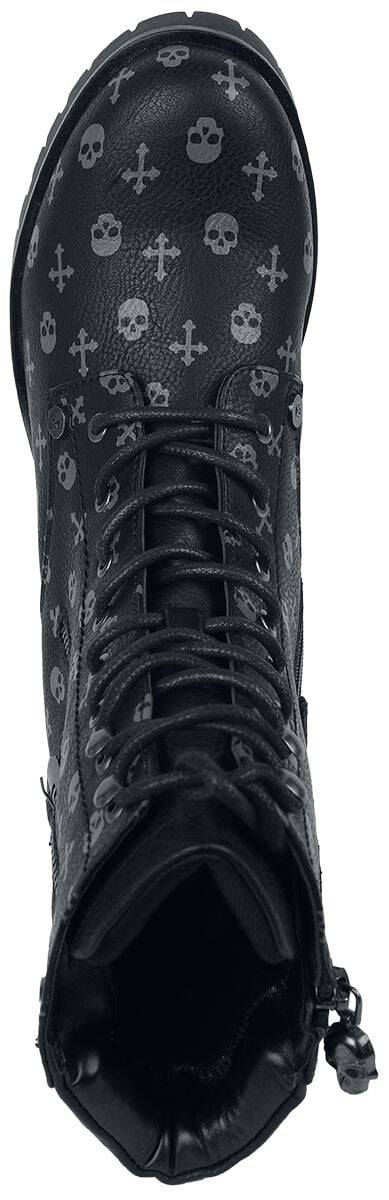 EMP Boot Schwarz Von Rock Rebel By EMP