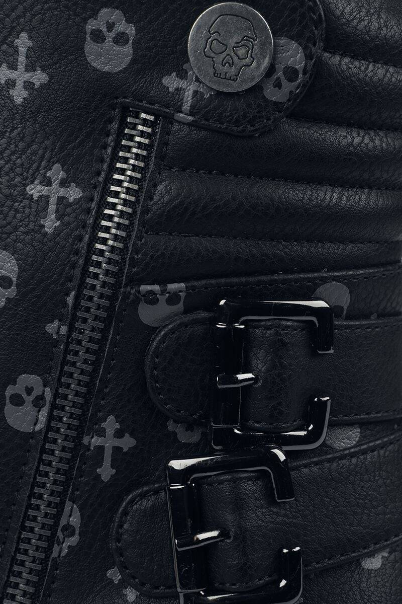 EMP Boot Schwarz Von Rock Rebel By EMP