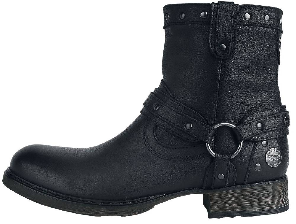 EMP Boot Schwarz Von Rock Rebel By EMP