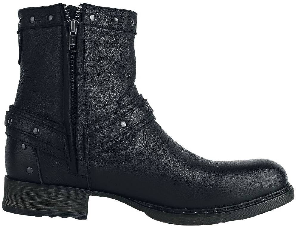 EMP Boot Schwarz Von Rock Rebel By EMP