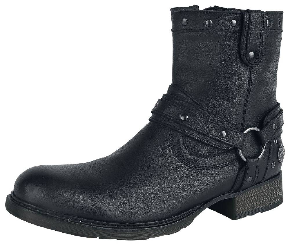 EMP Boot schwarz von Rock Rebel by EMP