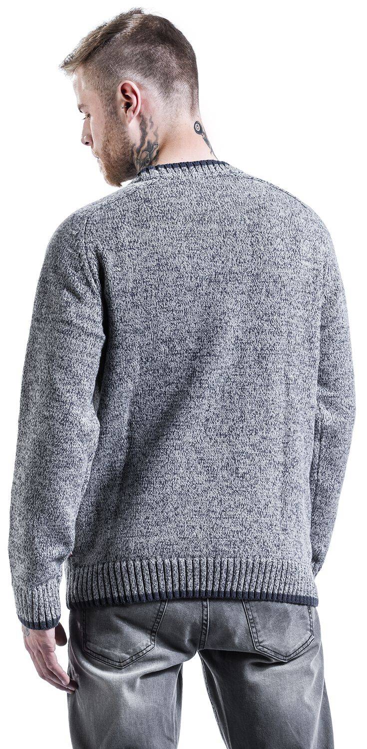EMP "Borden" Sweatshirt Grau Von Lonsdale London