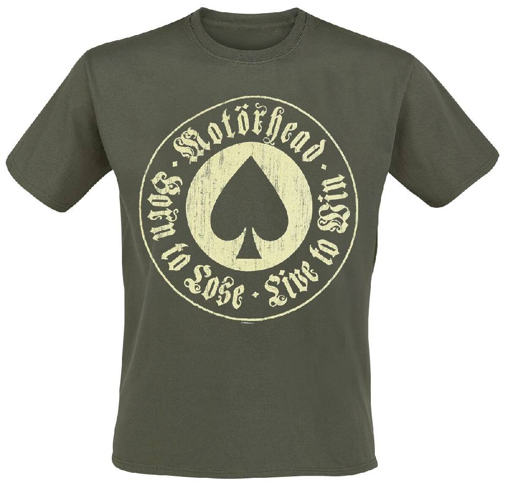 EMP "Born To Lose" T-Shirt khaki von Motörhead