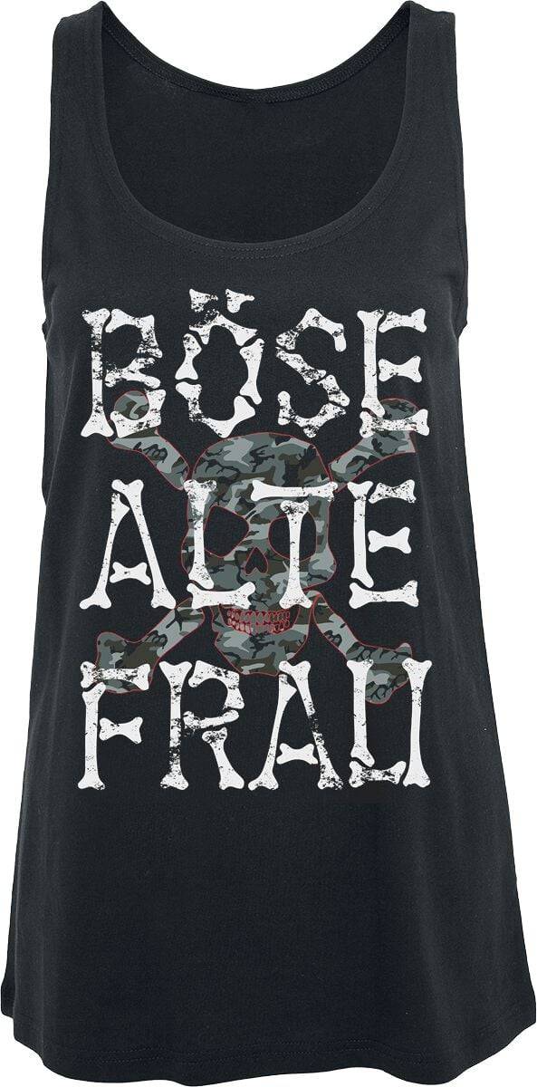 EMP "Böse alte Frau" Top schwarz von Sprüche