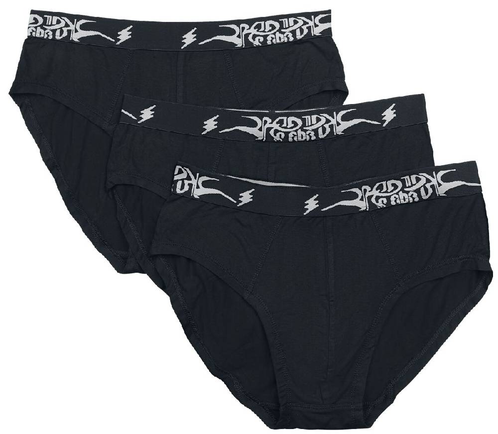 EMP Boxershort-Set schwarz von Rock Rebel by EMP