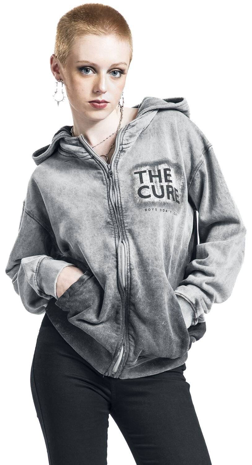 EMP "Boys Don't Cry" Kapuzenjacke Grau Von The Cure