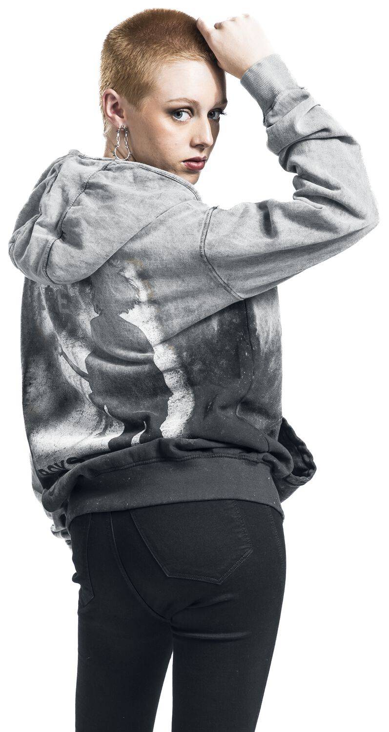 EMP "Boys Don't Cry" Kapuzenjacke Grau Von The Cure
