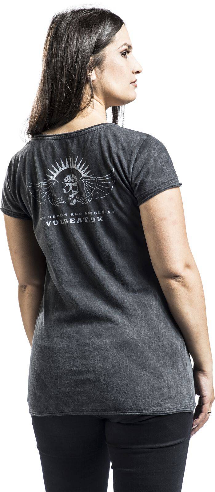 EMP "Brainskull" T-Shirt Anthrazit Von Volbeat