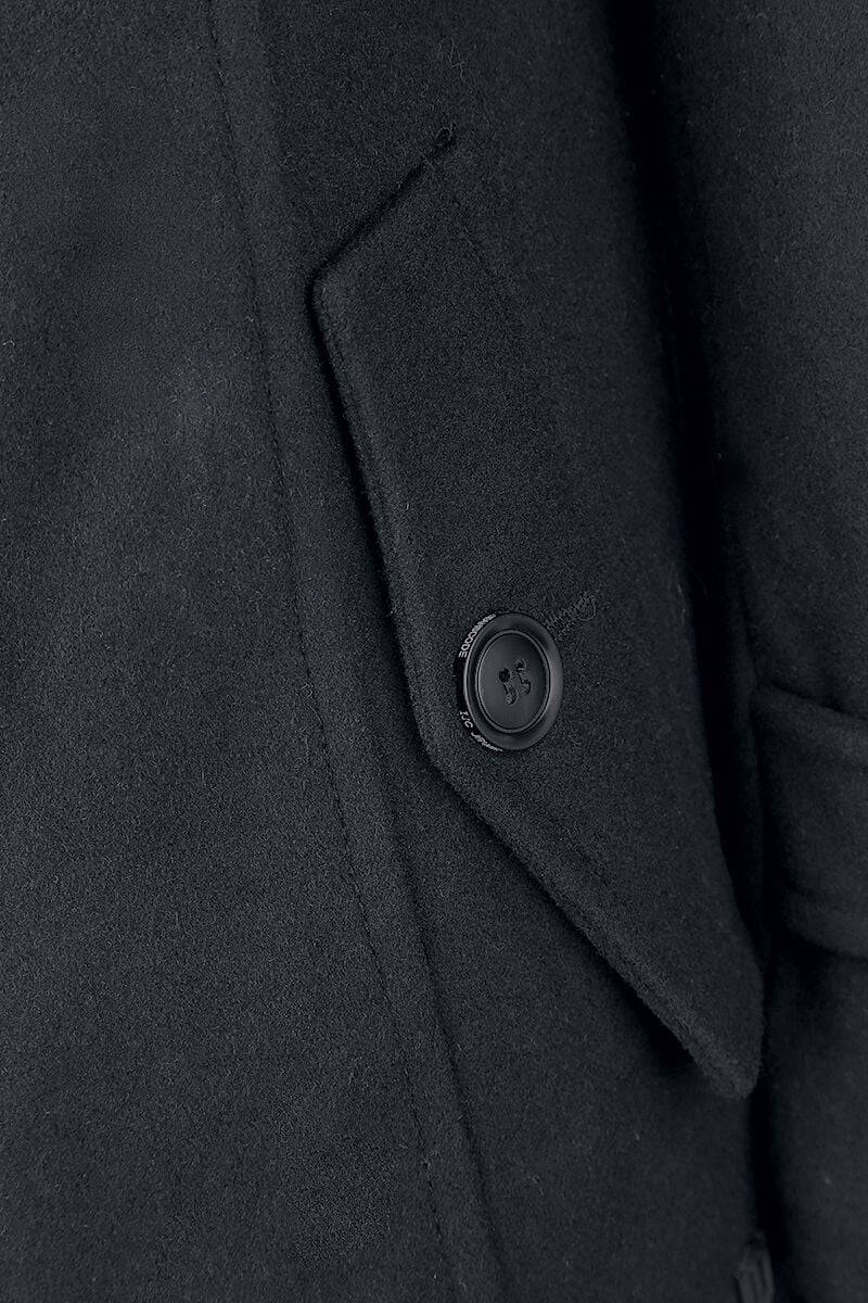 EMP "Brandon" Mantel Schwarz Von Indicode