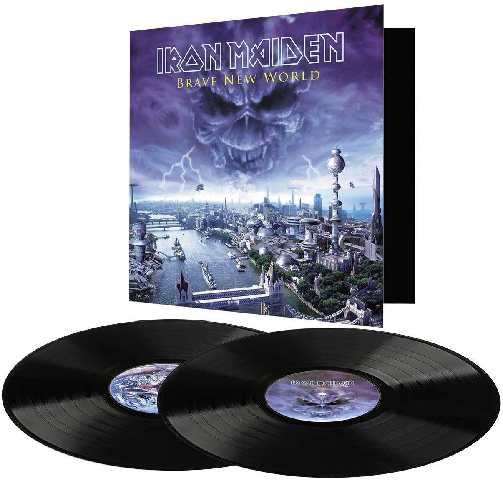 EMP "Brave New World" LP von Iron Maiden