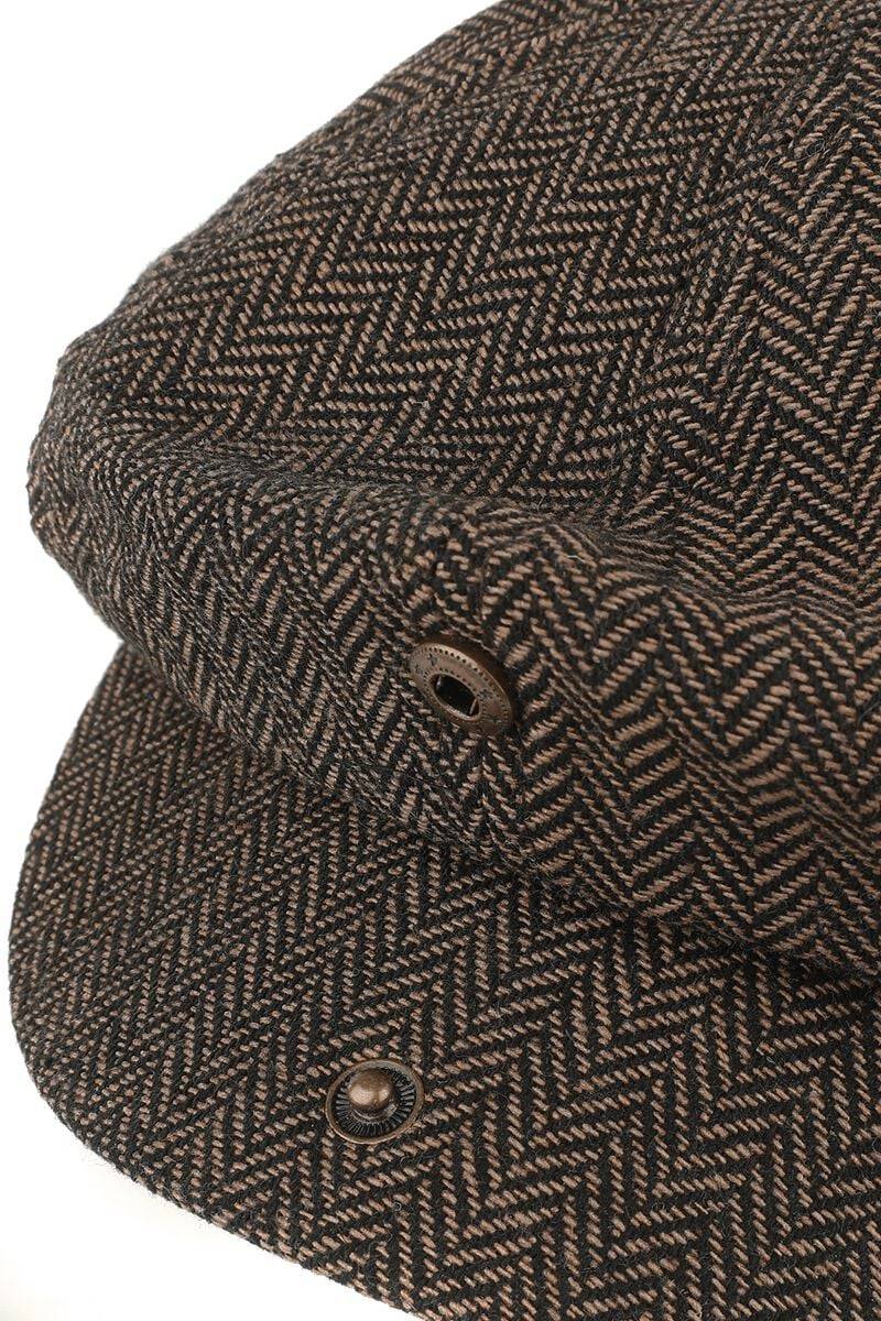 EMP "Brood Snap Cap" Mütze Braun Von Brixton