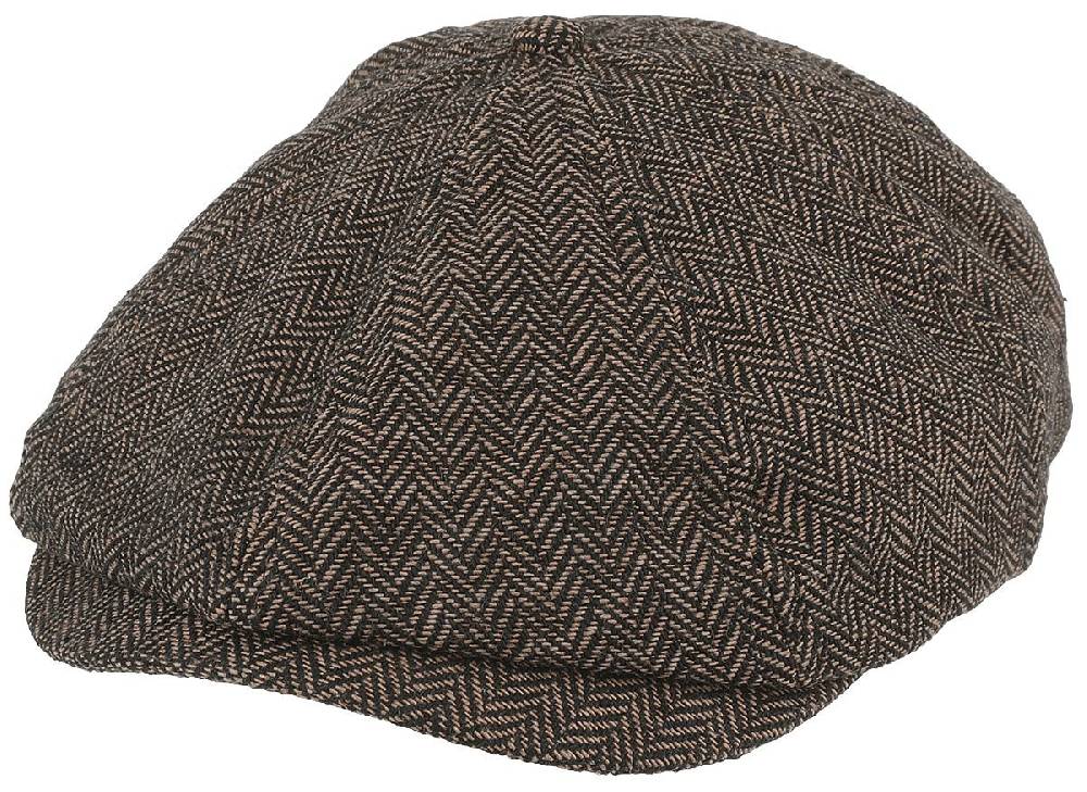 EMP "Brood Snap Cap" Mütze braun von Brixton