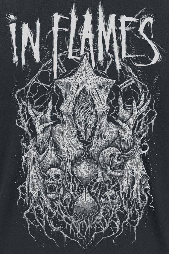 EMP "Buried Time" T-Shirt Schwarz Von In Flames
