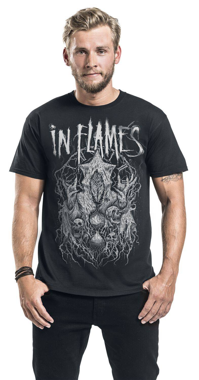 EMP "Buried Time" T-Shirt Schwarz Von In Flames