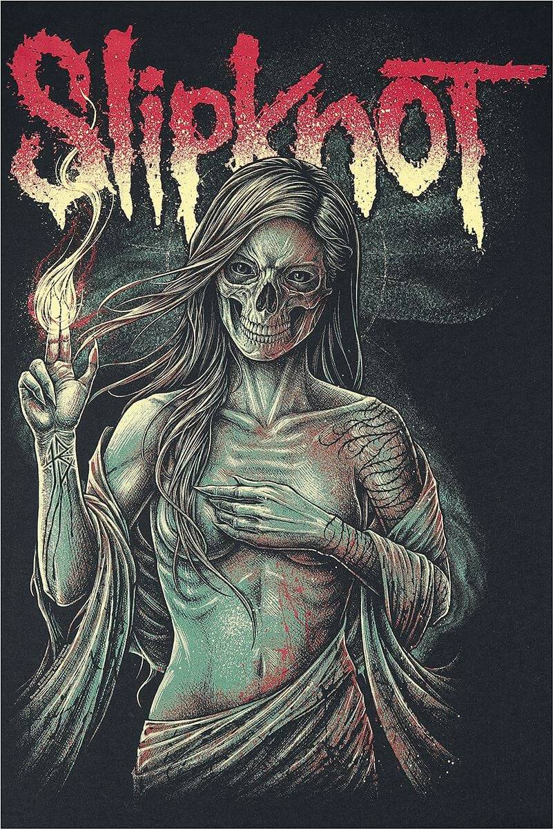 EMP "Burn Me Away" T-Shirt Schwarz Von Slipknot