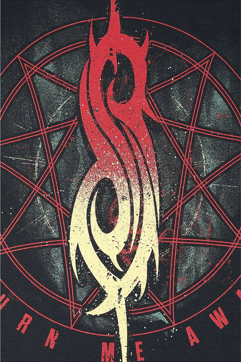 EMP "Burn Me Away" T-Shirt Schwarz Von Slipknot