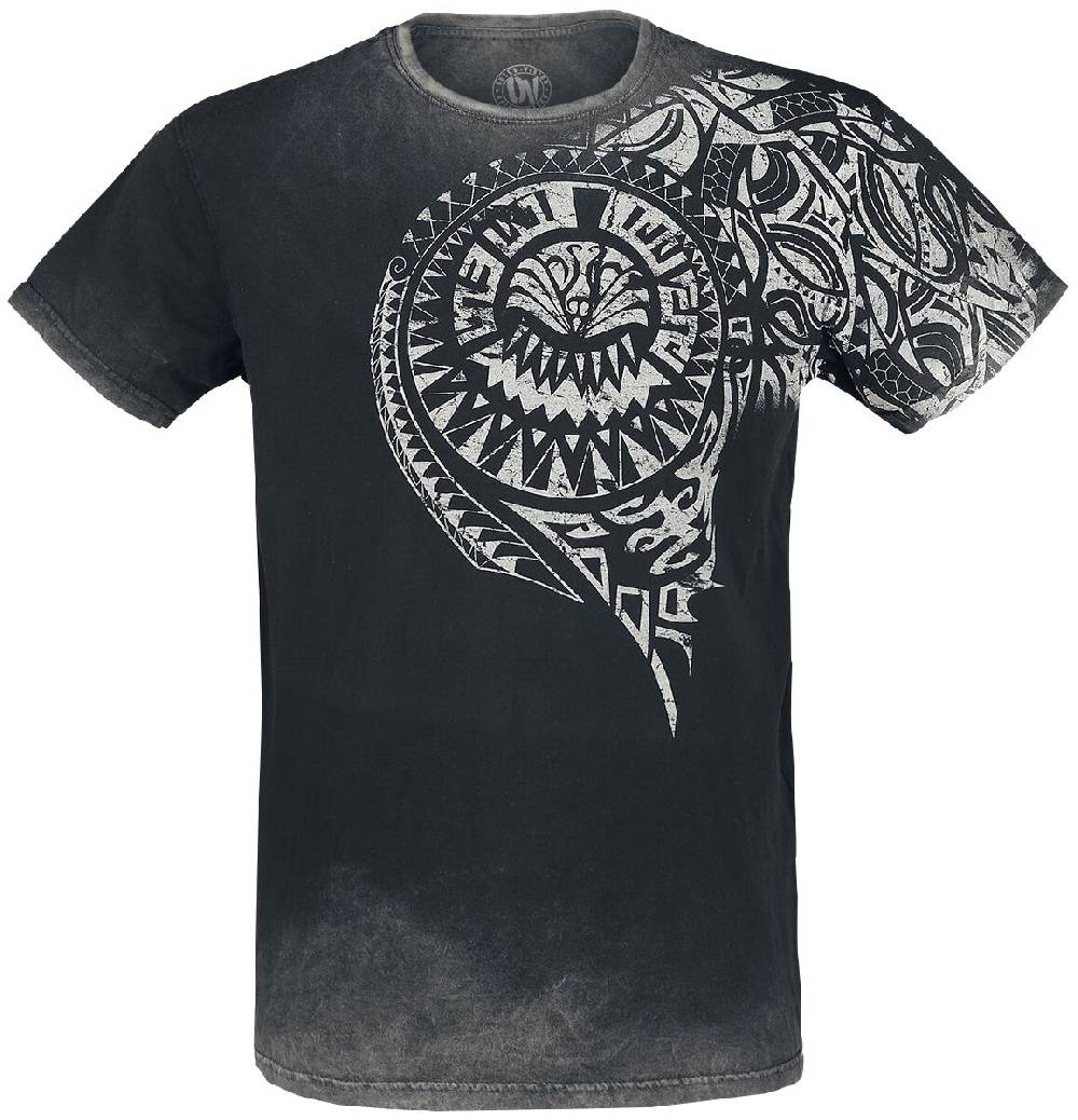 EMP "Burned Tattoo" T-Shirt grau von Outer Vision