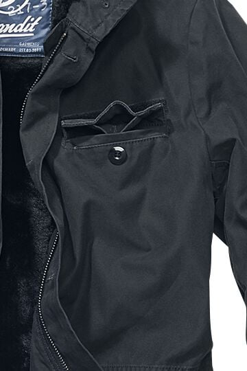 EMP "BW Parka" Winterjacke Schwarz Von Brandit