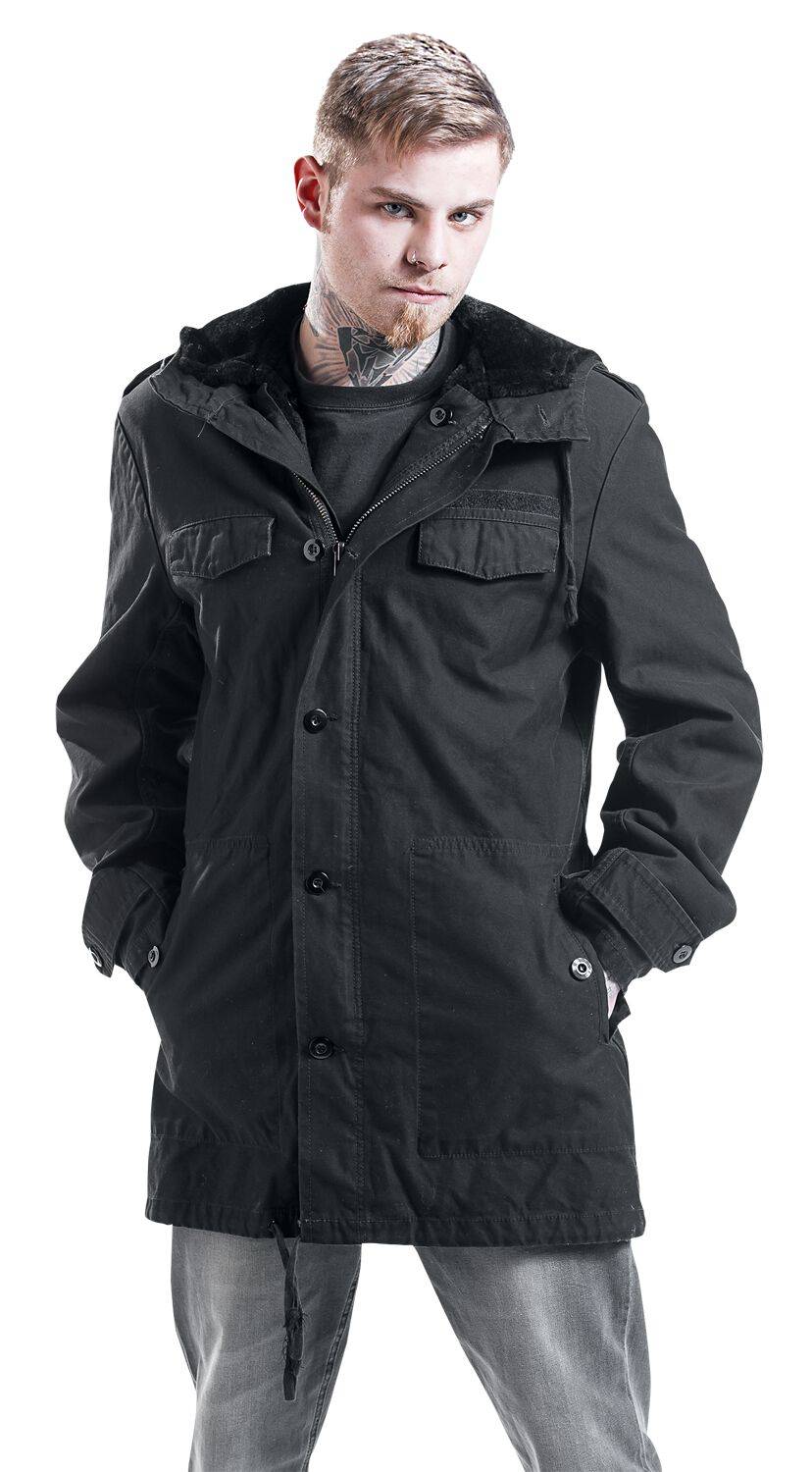 EMP "BW Parka" Winterjacke Schwarz Von Brandit
