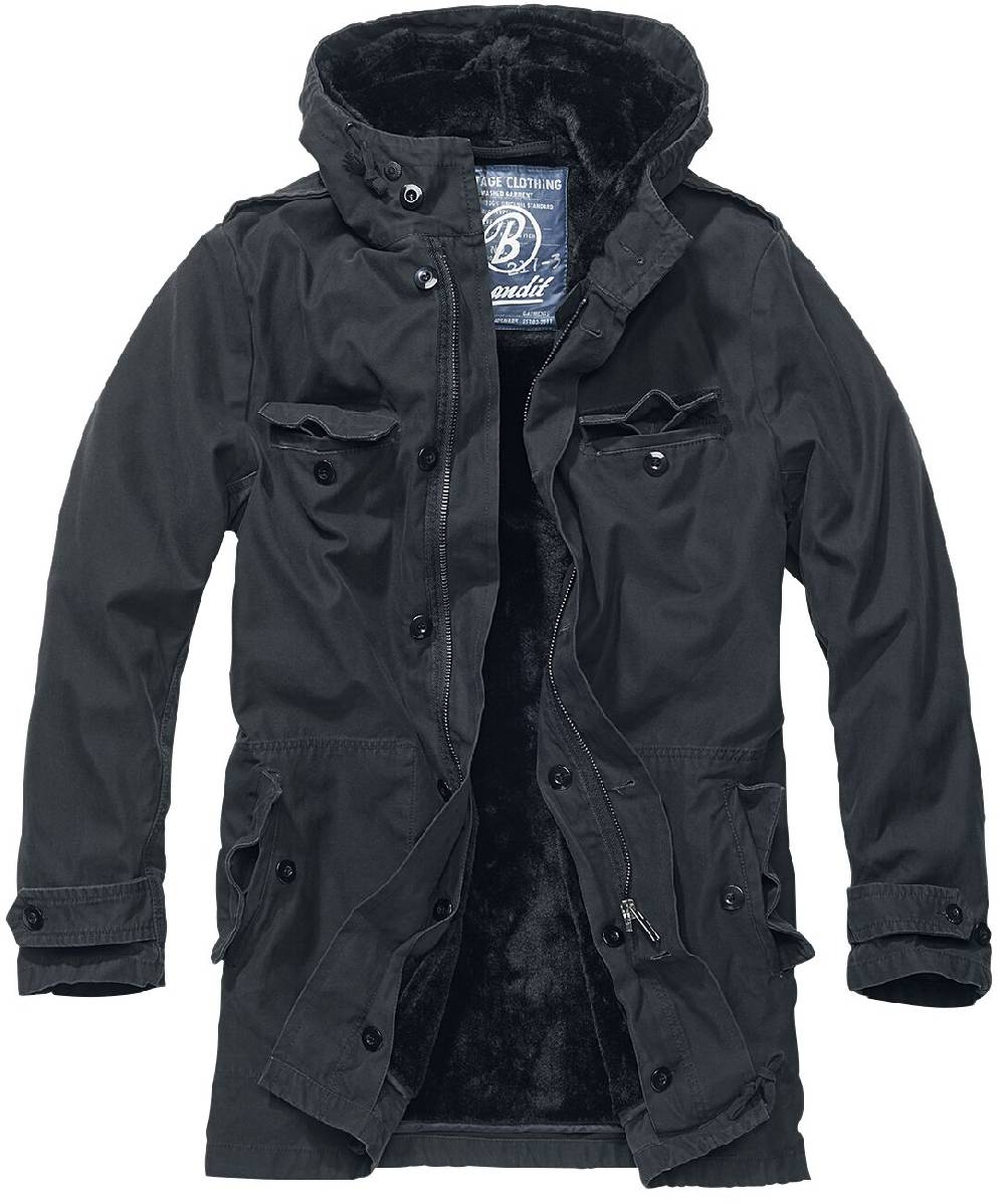 EMP "BW Parka" Winterjacke schwarz von Brandit