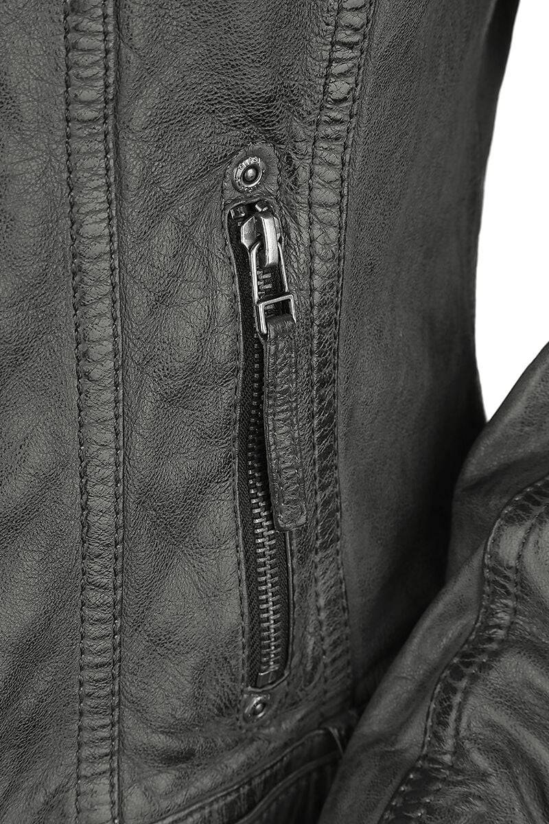 EMP "Cacey LEGV" Lederjacke Anthrazit Von Gipsy