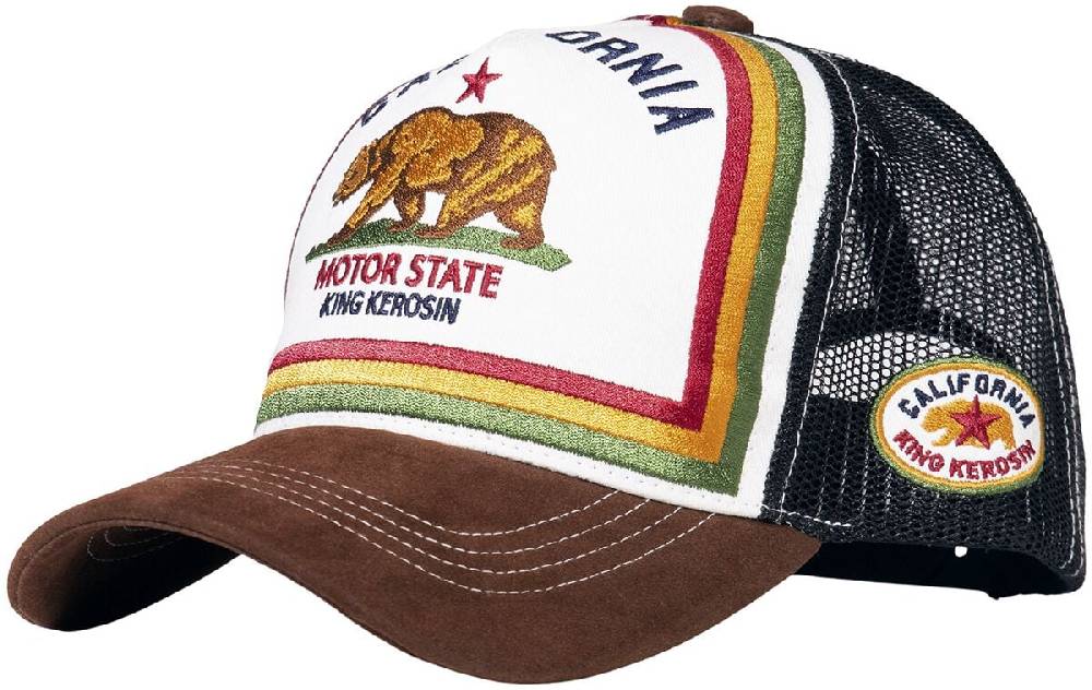 EMP "Cal Bear" Cap braun/schwarz von King Kerosin