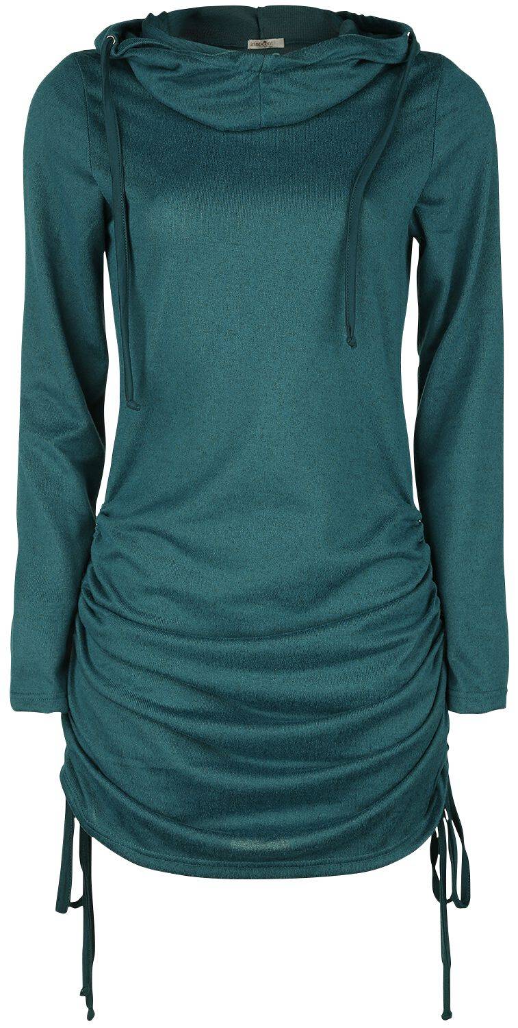 EMP "Cameo Dress" Kurzes Kleid petrol von Innocent