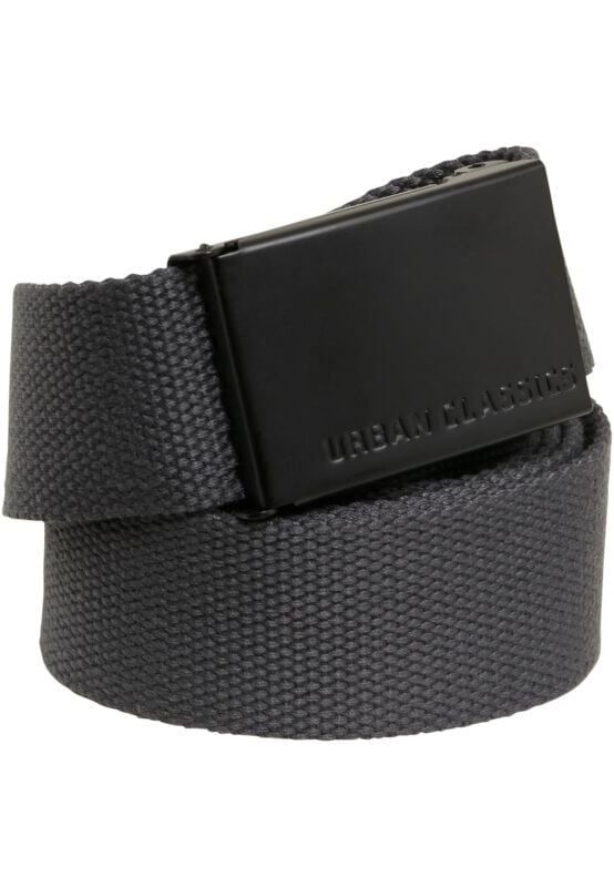 EMP "Canvas Belt" Gürtel charcoal von Urban Classics